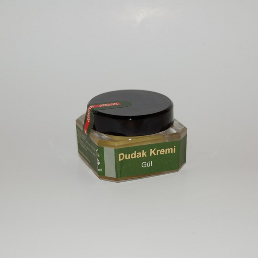 Argan Dudak Bakım Kremi Gül