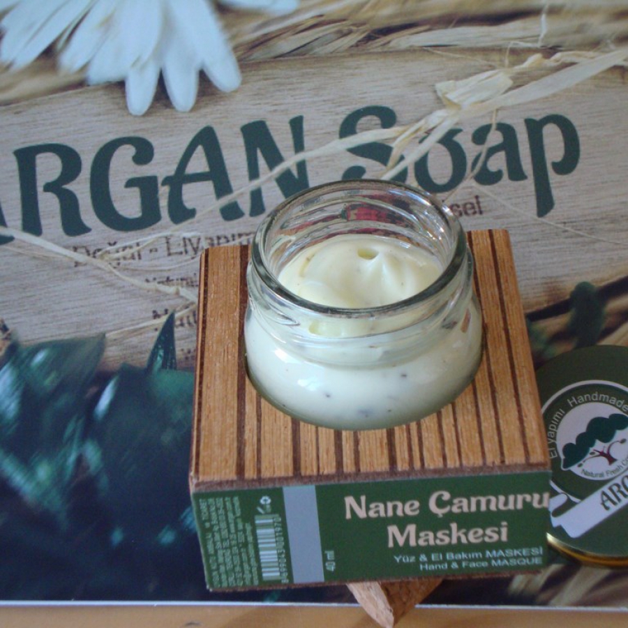 Argan Nane Çamuru Maskesi