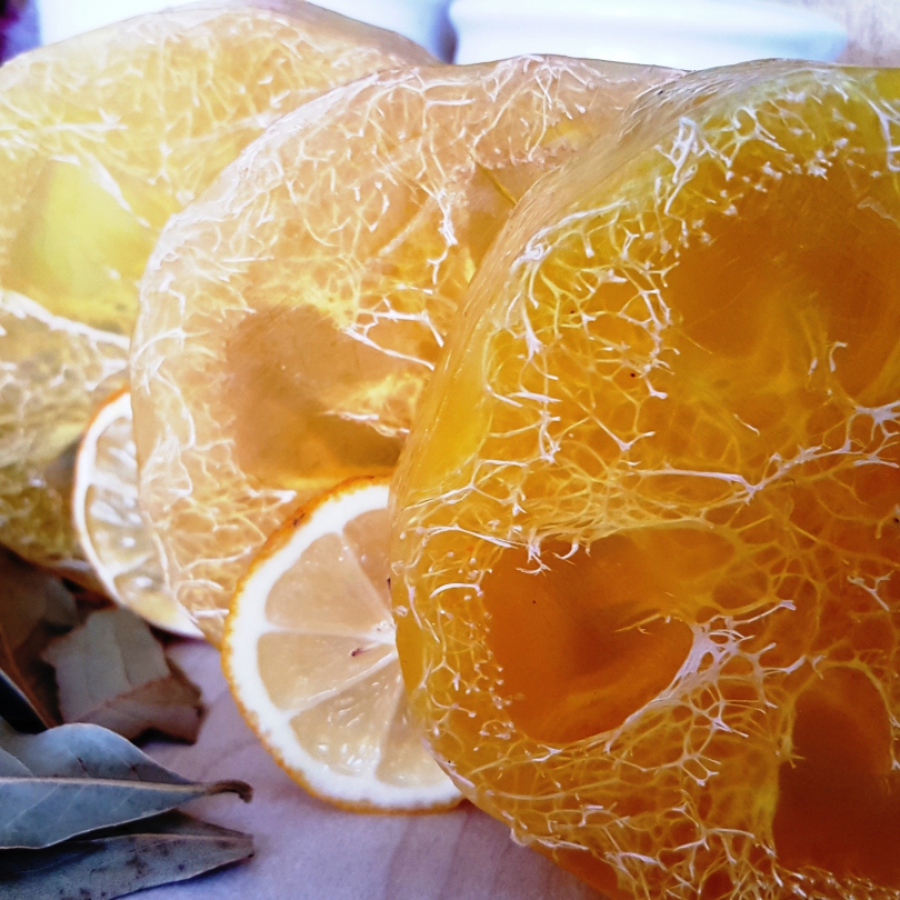 Argan Lifli ve Gliserinli Limon Sabun